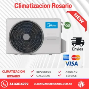 SPLIT 3430 W MIDEA R410 A+